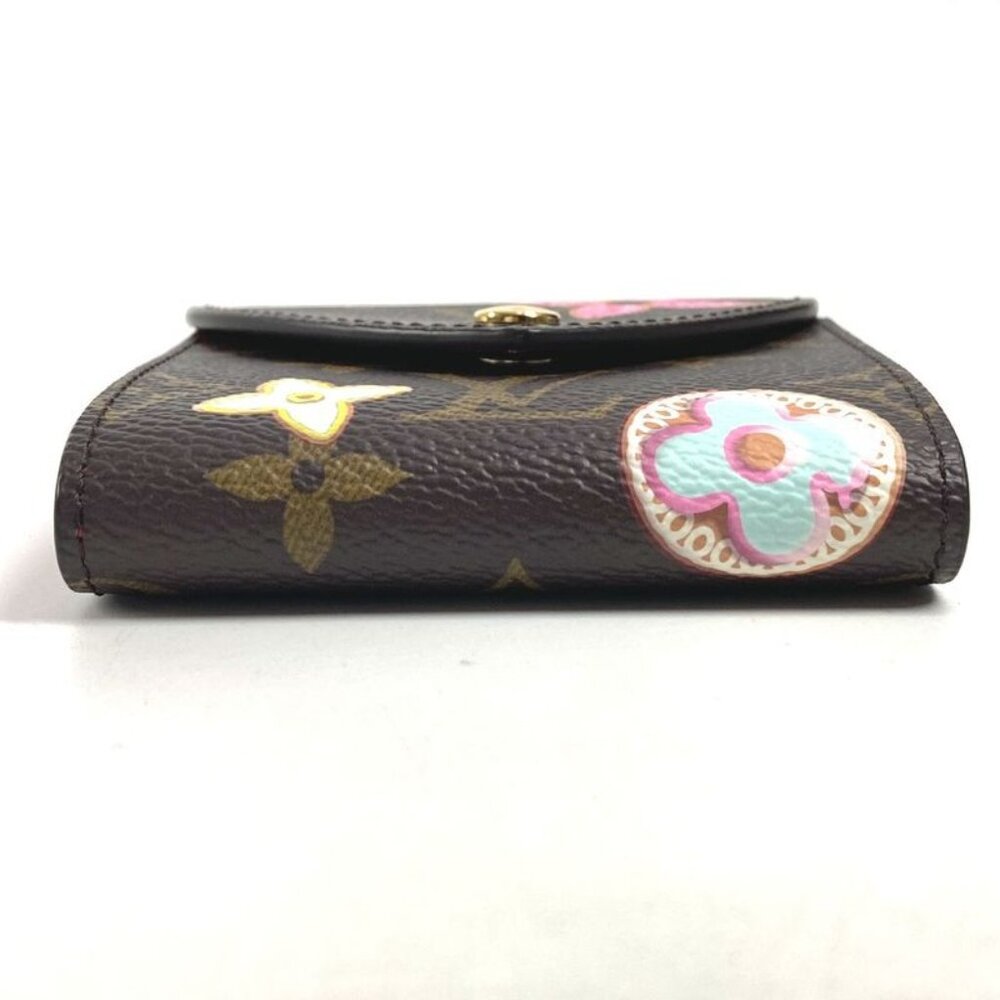 Louis Vuitton Note Cover Pad Pouch Monogram Canvas Brown X Red - Picture 5 of 9